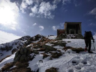 Ultimi metri. Verso il rudere.