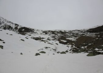 Discesa dal Colle Pessa