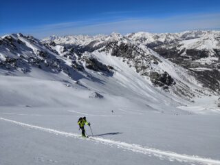Innevamento ancora buono nella parte bassa