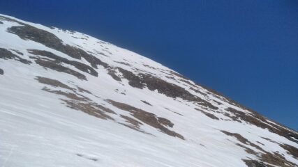 Discesa diretta dalla cima