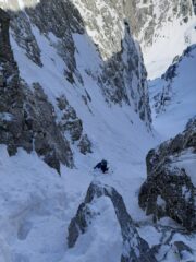 Salto semicoperto in uscita