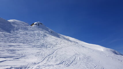 Ultimi metri sotto la cima