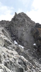 canalino a circa meta' parete..