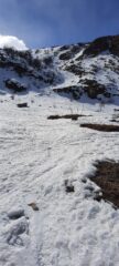 salita in parte nel canalino