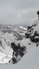 al colletto tra cima e antecima..