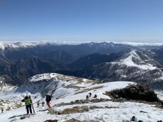 Panorama dalla vetta 