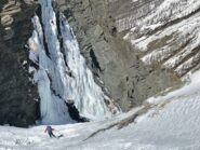 All’imbocco della gorgia delle cascate