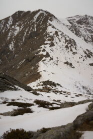Vista dal Monte Rognoso, cresta che porta a Punta della Croce sul Civrari
