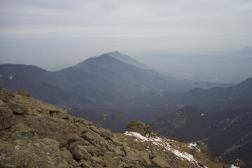 Discesa sul versante sud