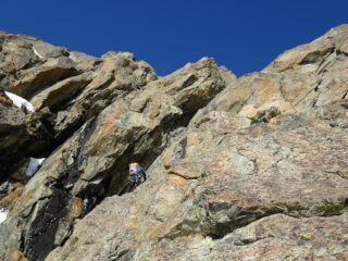 Primo tiro su buon serpentinite (foto mgulliver)