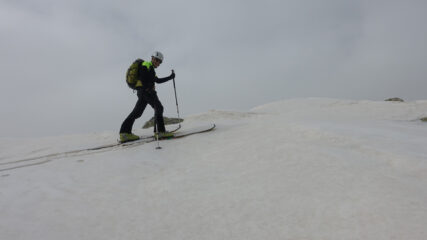 Arrivo in cima