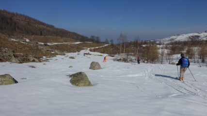 Arrivo a Pian Frollero