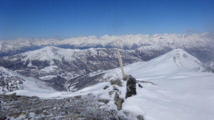 In cima al Monte Sotto Rognosa