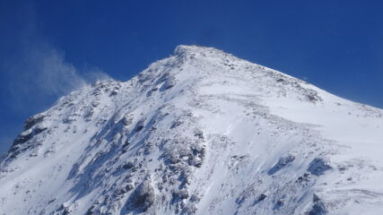 Punta Rognosa sferzata dal vento patagonico