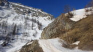 In salita poco prima del 