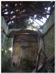 I ruderi della chiesetta di S. Eurosia