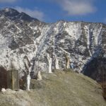 scendendo lungo la strada le belle Madonnine e la Bellavarda