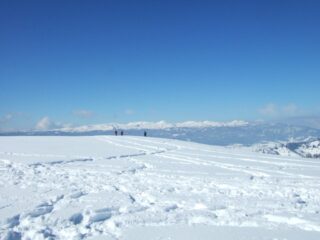 dalla cima verso Ortigara e CIma Dodici