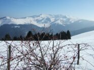 Monte Grappa visto dal Col Beretta