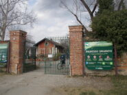 l'ingresso al parco da Druento..