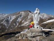 quota 2278m con madonnina bambin Gesu' e dietro il Pietralunga..
