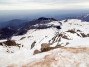 dalla cima ,vista verso Prato Nevoso 