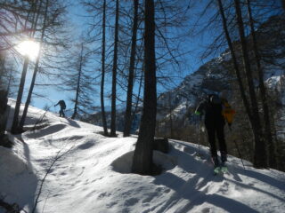 si inizia a salire....