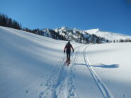 verso il vallone di salita