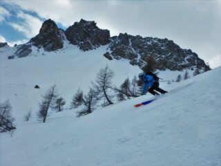 Neve primaverile all'ombra del Cobre