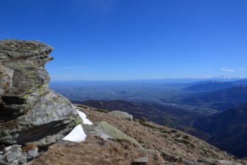 Dalla cima verso il Cuneese