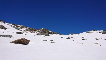 I pendii sud del Corno Rosso