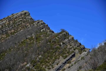 La cresta Sud del Dente di Ramaceto dal Passo-del-Dente