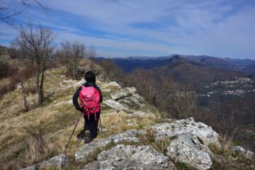 La cresta verso il monte Proi