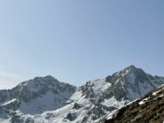 Punta Rama (col bivacco), Col Savenca e Cima di Pal, visti dal Colle della Buffa