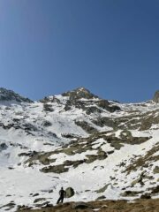 Q 1900 (ripello) con l'itinerario alle spalle