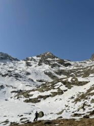 Q 1900 (ripello) con l'itinerario alle spalle