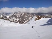 Risalita al colle dell'Arcano