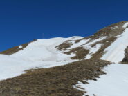 le condizioni dell'ultima parte di salita