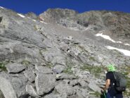 La pietraia che porta a torre lavina