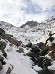 strettoia prima del bivio per il lago Paschiet