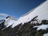 Verso la cima.