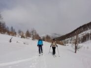 risalendo nel vallone di Chisonetto