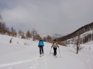 risalendo nel vallone di Chisonetto