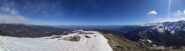 Panorama dalla cima verso est
