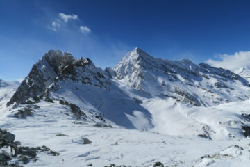 il Col Moutsaillon con vista sulla Tersiva
