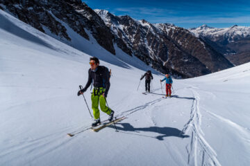 Salita al col vittona, lato francese