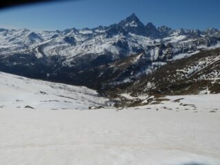 Vista sul Monviso dal colle delle Porte