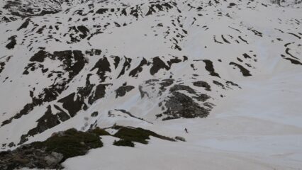 scendendo verso la Val Ellero