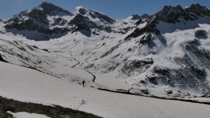 risalita verso Colla Rossa