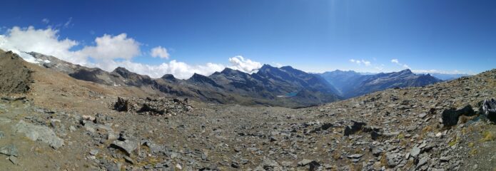 Dalla vetta verso valle